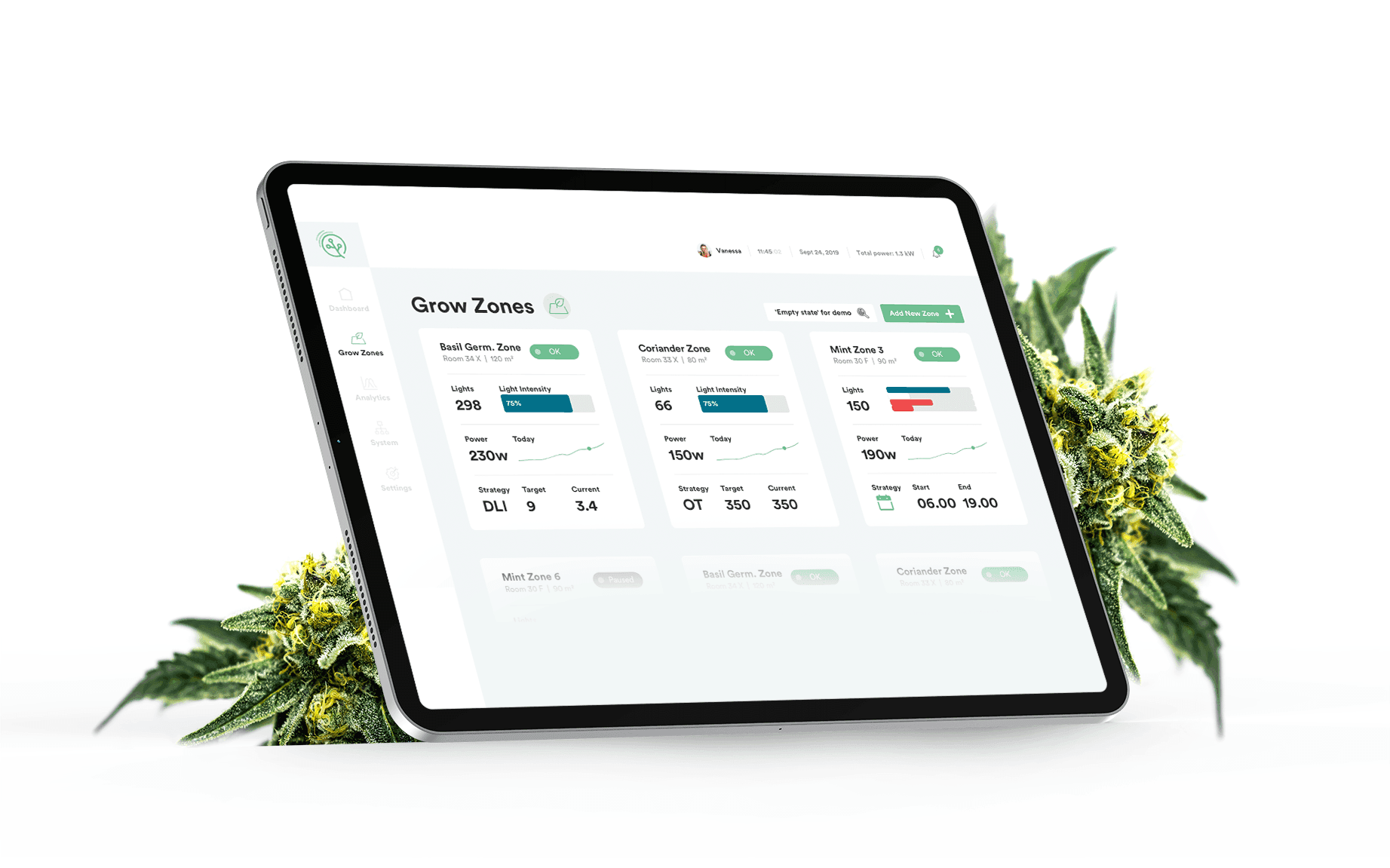 Heliospectra project screenshot